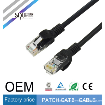 SIPU haute qualité 1 m cat6 utp patch cordon meilleur utp patch câble cat6 prix en gros cat6 cordon de communication